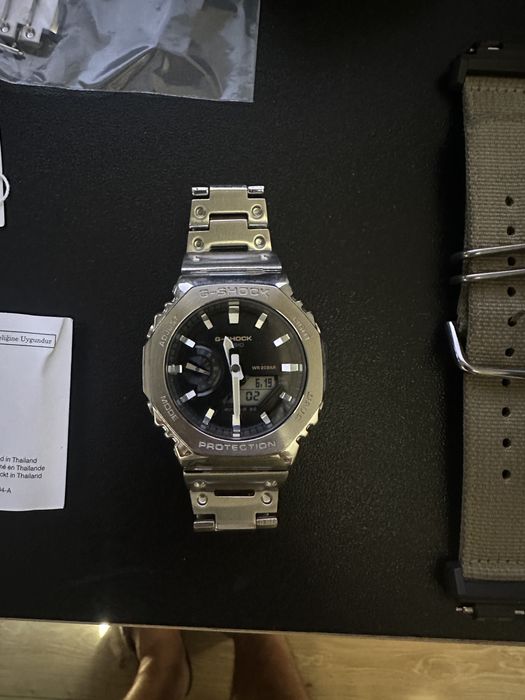 Casio G-Shock GM-2100C-5A “CasiOak” + curea metal originală Casio