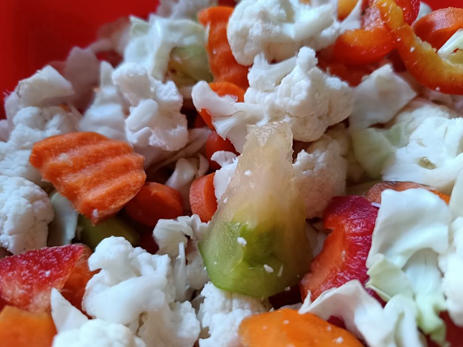 Царска туршия с камби, ...Без варене