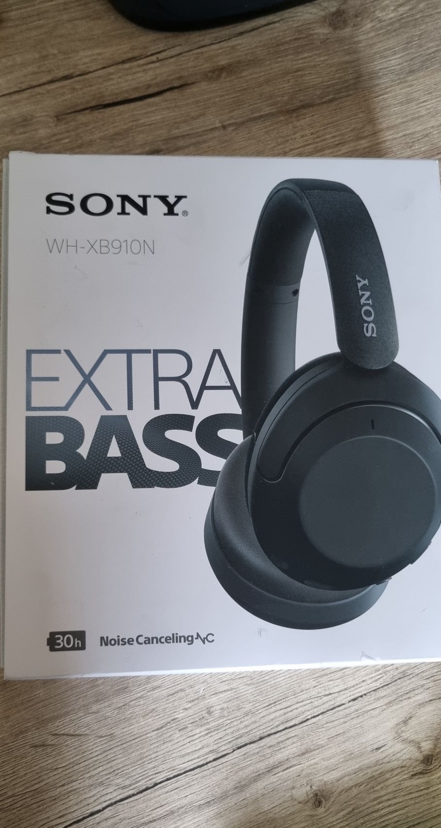 Casti Over the Ear Sony WHXB910NL, Extra Bass, Noise cancelling, Wirel