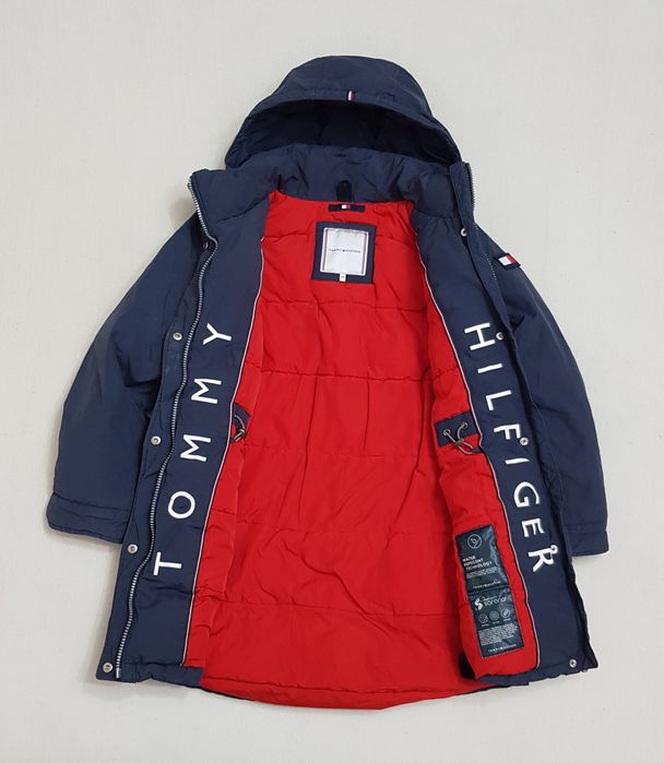 Geaca Tommy Hilfinger Sorona Parka, groasă de iarnă, nr 140 (kids)
