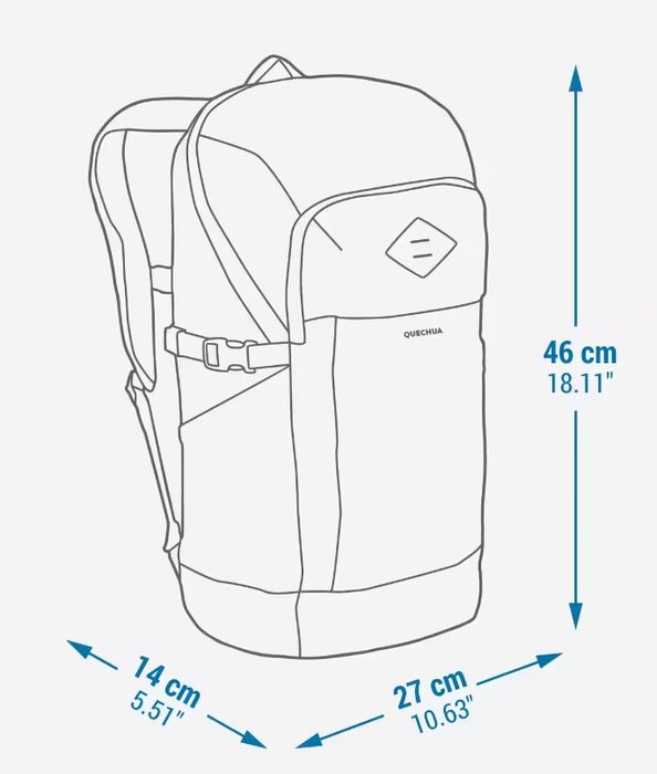 Rucsac Drumeție în natură NH Arpenaz 500 20L - compartiment izoterm
Ru