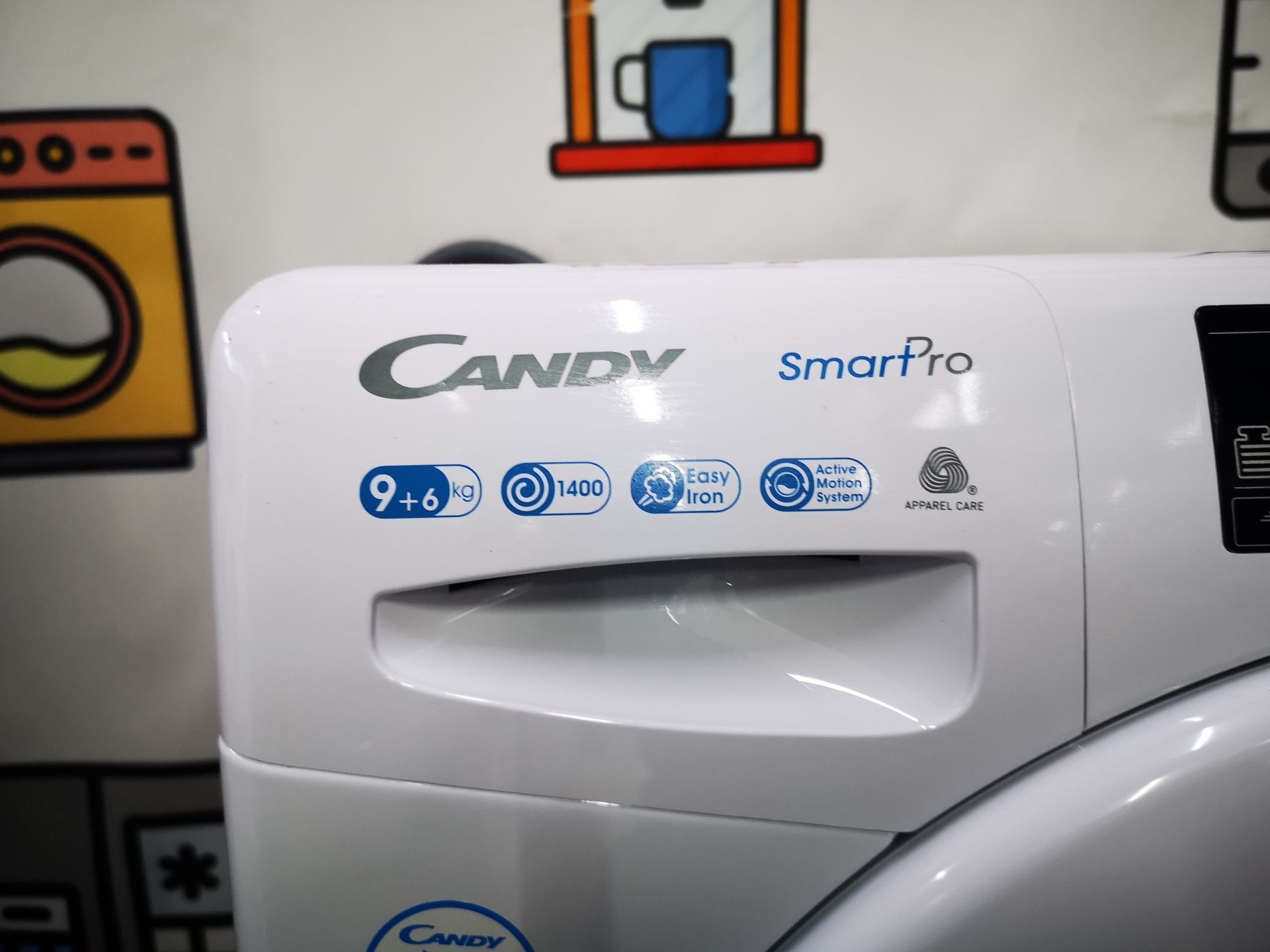 Nou Mașina de Spălat Candy cu uscator import Germania Garanție NOv28