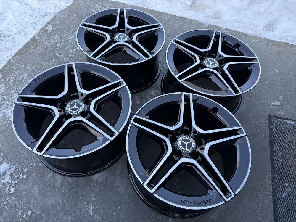 Set jante aliaj R18 originale AMG Mercedes C class W205 A2054019600