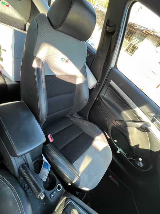 Interior Scaune Banchete Skoda Octavia 2 VRS RS Piele / Alcantara