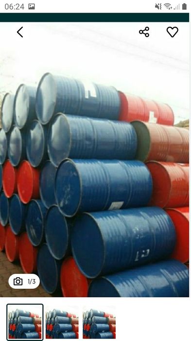 Butoaie tablă de 220 litrii groase pt.cereale sau mese Fastfuduri