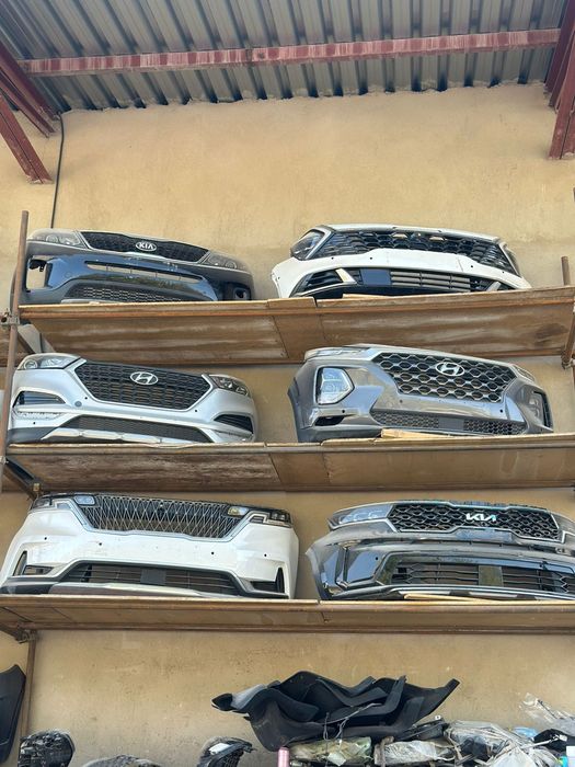 Автозапчасти по кузову бампер на Kia и Hyundai