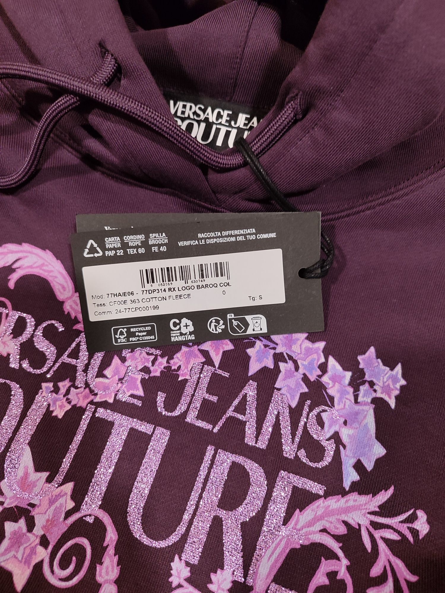 Оригинален суитшърт Versace Jeans Couture