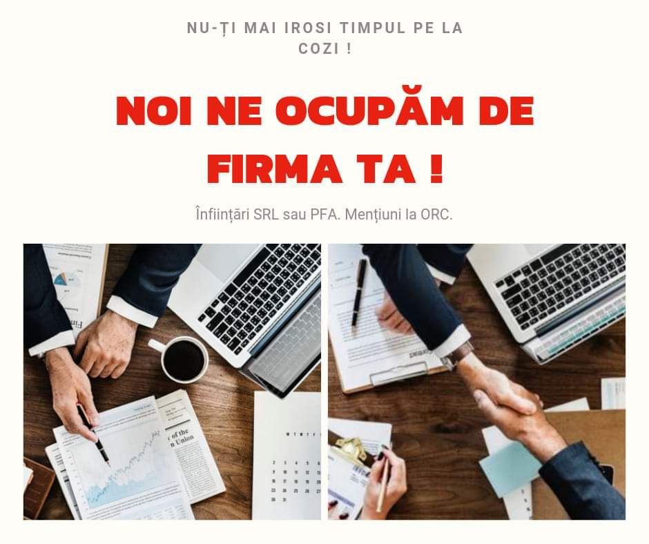 Consultanță înființare SRL, PFA și II în județul Vaslui