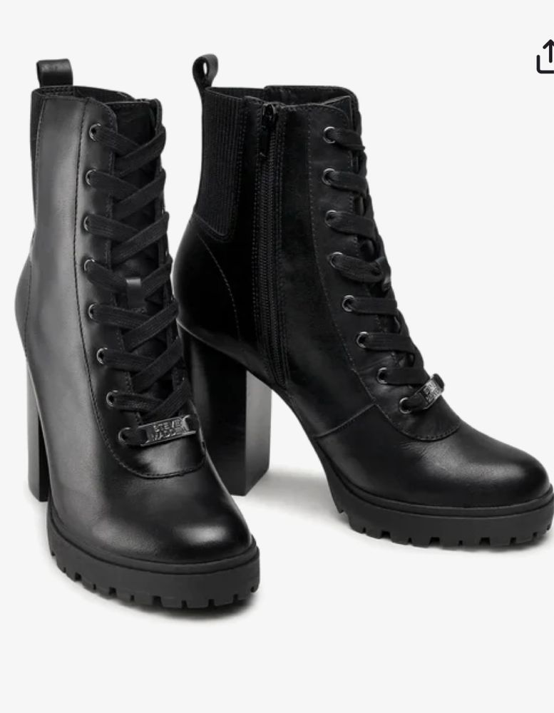 Кожени боти Steve Madden
