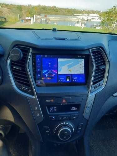 Navigatie android Hyundai Santa Fe 3  Waze YouTube GPS USB