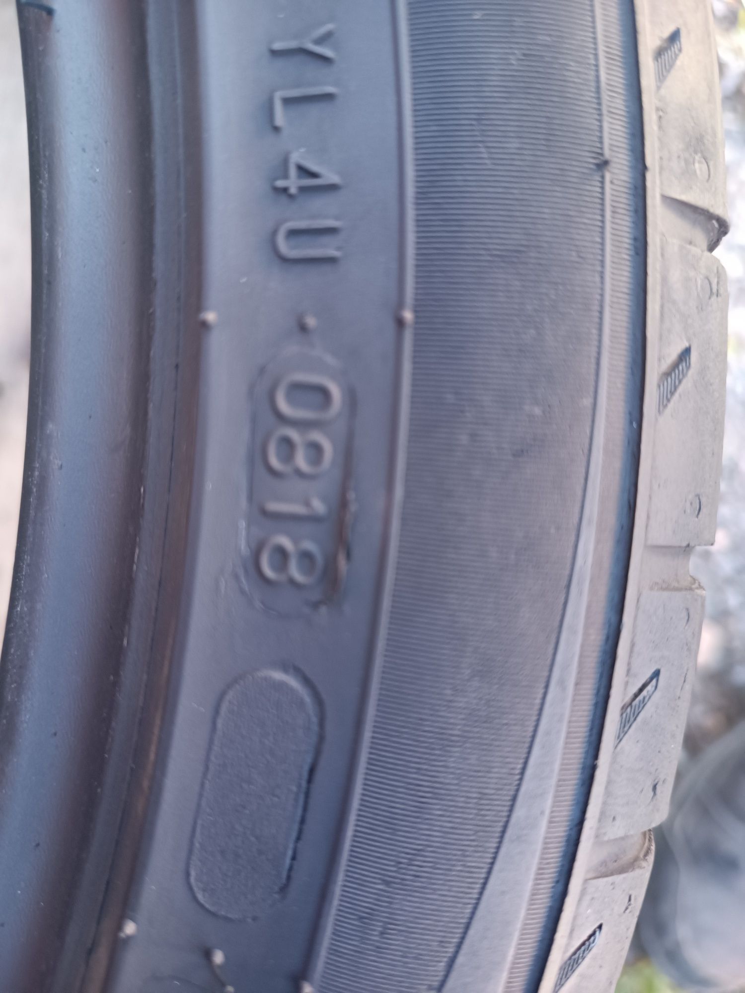 1бр лятна гума 235/40/18 Nokian Z Line, dot0818, 5.6mm грайфер