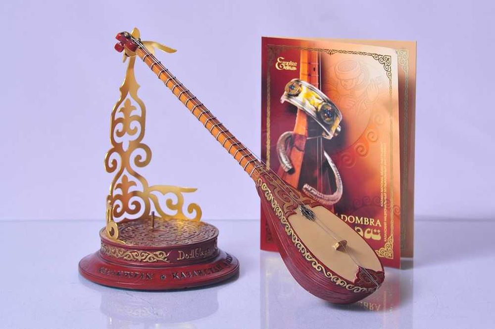 Настольный сувенир "Домбыра". Made in Kazakhstan - Empire.
