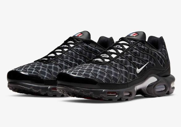 Nike TN Air Max Plus Black Silver Edition / Оригинални Outlet
