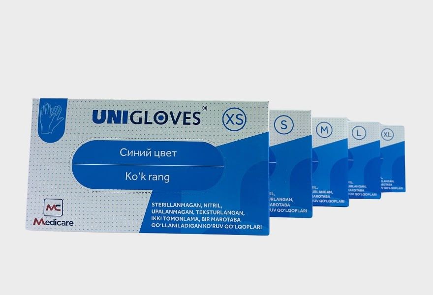 Одноразовая перчатка, 1марталик кол коп
