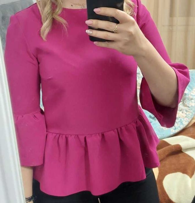 Bluza fucsia,marimea S