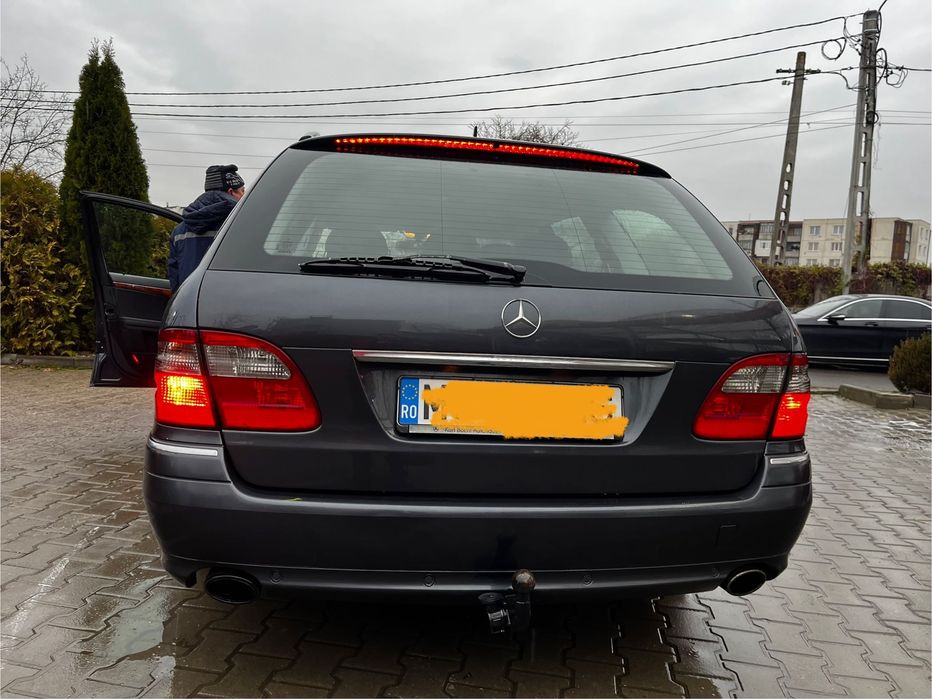 Mercedes e class facelift  2007 Decembrie