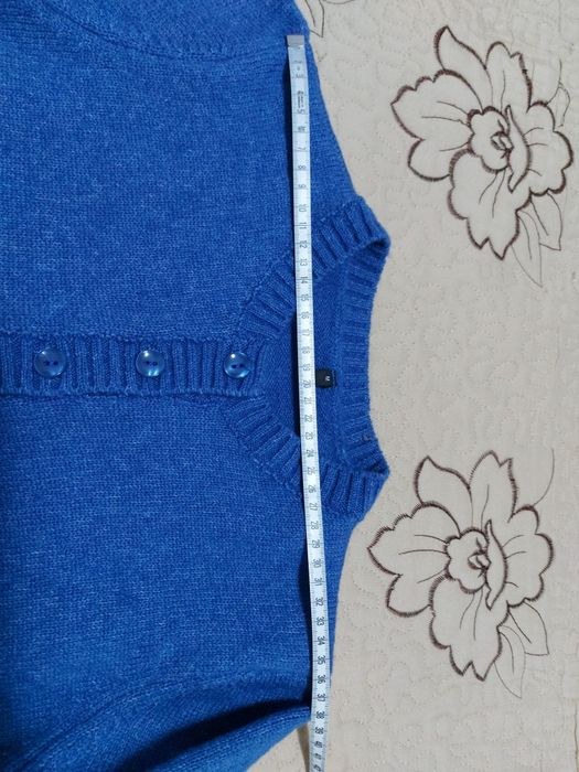 Pulover subțire Trendyol, culoare albastru (M)