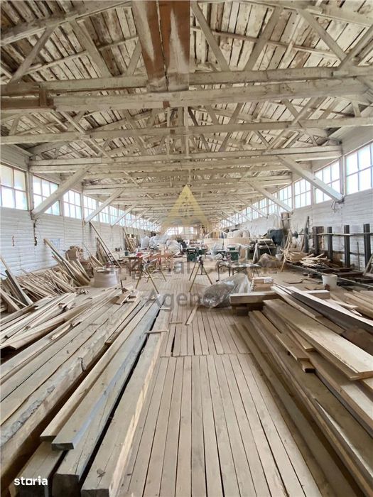 Teren Cu Hale De Productie   De Vanzare - Agas