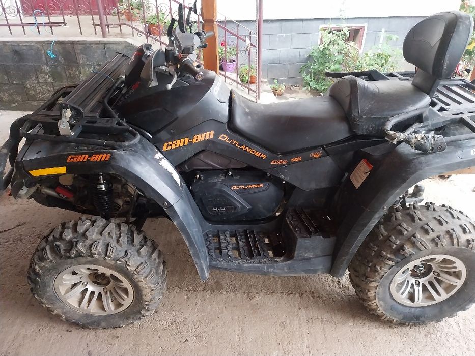 Vând Urgent atv Can-am outlander XT 500cc din 2009 acte de franta