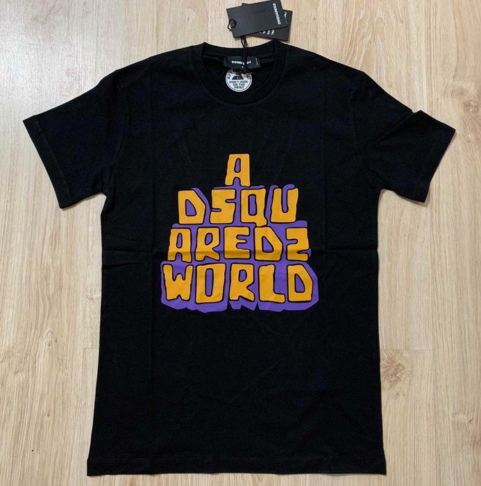 Чисто нови мъжки тениски с етикети Dsquared D2 налични M,XL,2XL