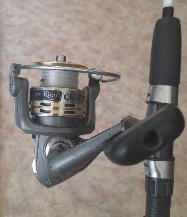 Готовая удочка для ловли фореля!