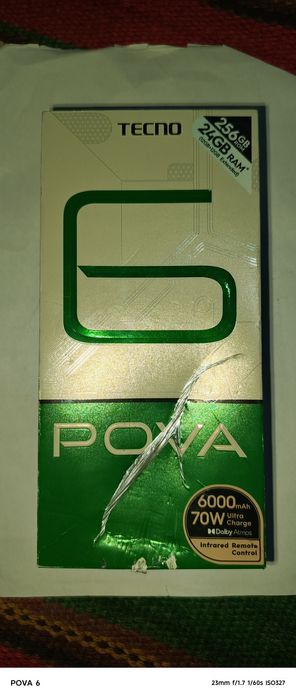 Tecno Pova 6 kafolati bor