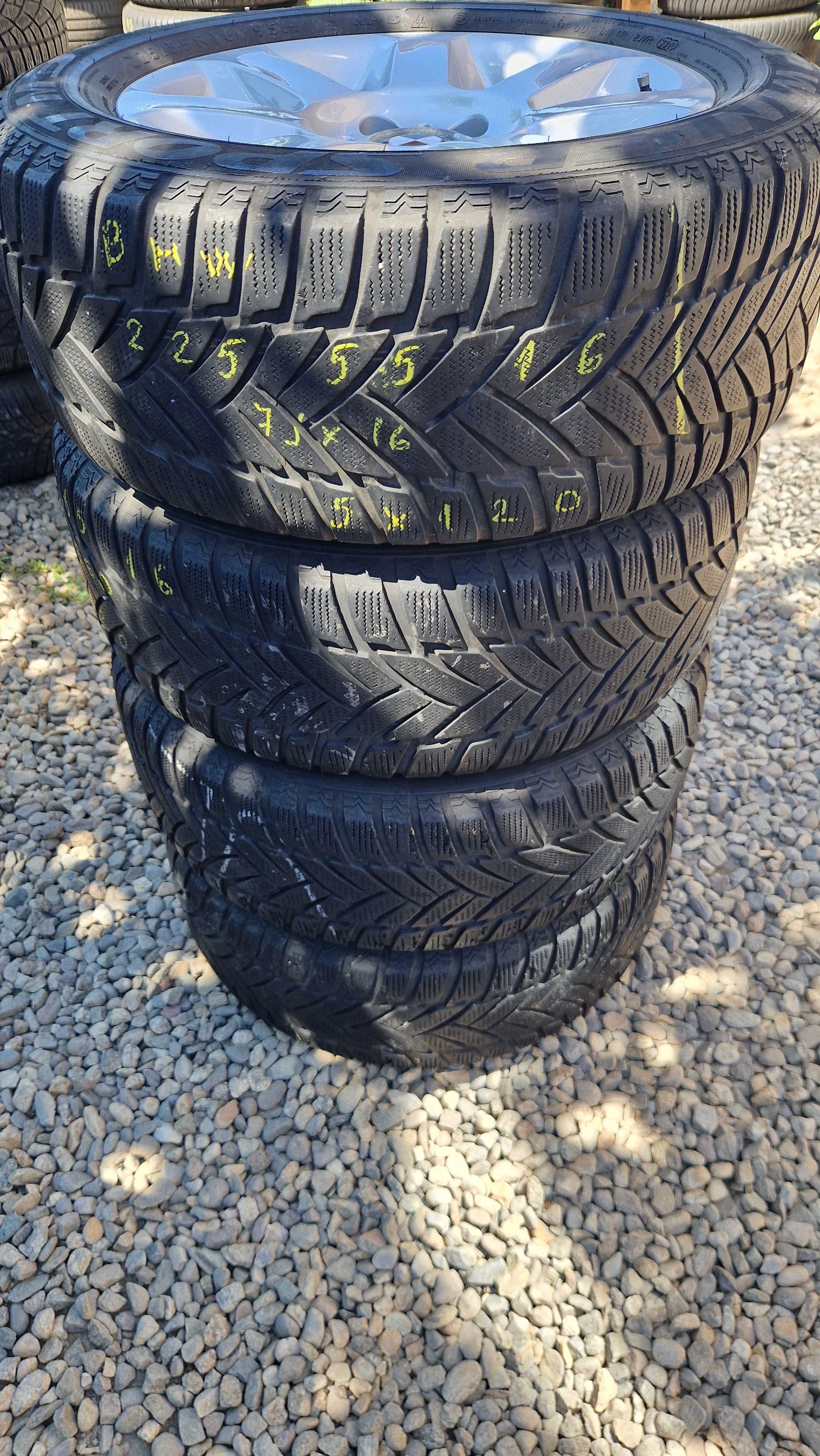 BMW оригинални джанти със гуми  E60 225/55/16 7J×16 ET20 5×120 ЦО72,5