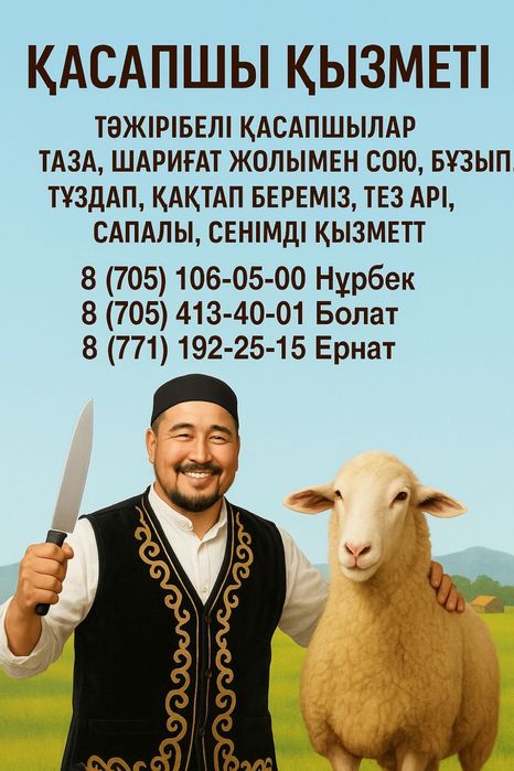 Касапшы ( мясник)