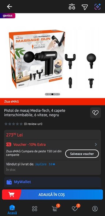 Aparat de masaj Media - Tech