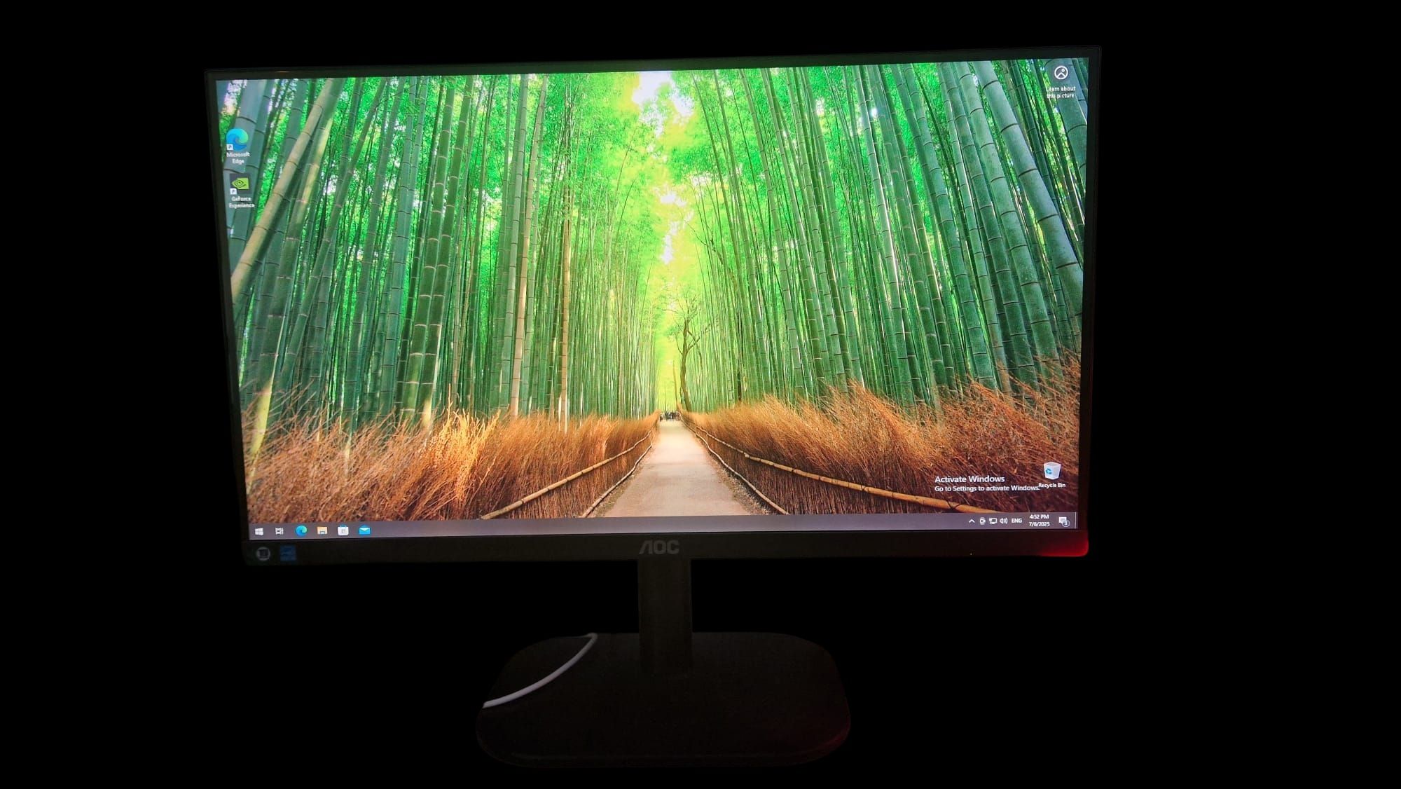 Pachet Sistem PC Gaming + Monitor AOC 21.5" 75GHz + Tastatură