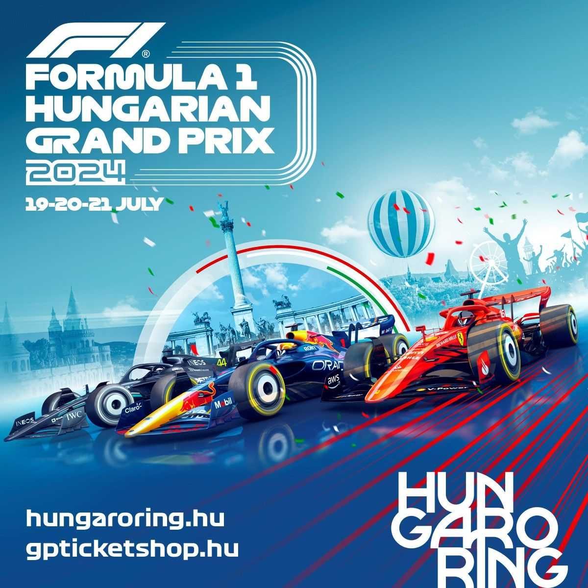 Vand un bilet F1 Hungaroring 2024