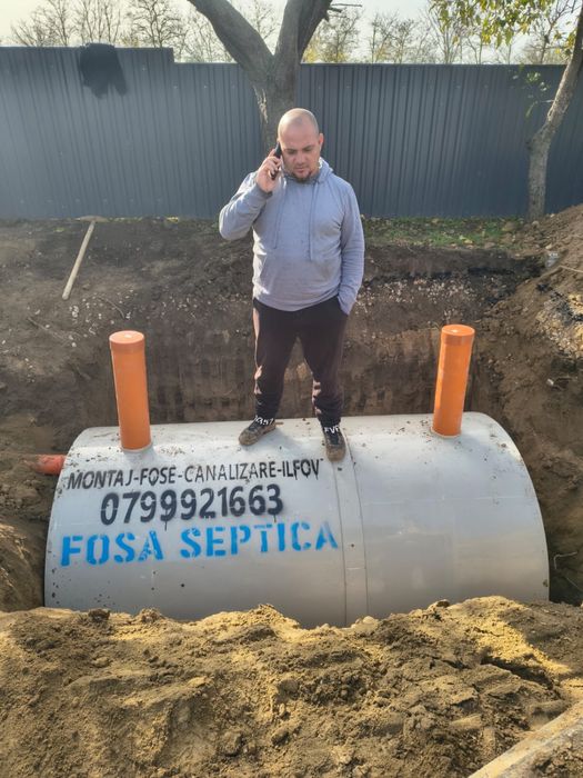 Fosa ecologica montaj Ilfov