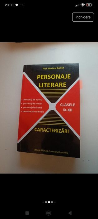Vând cărți bac română, tot ce se vede!