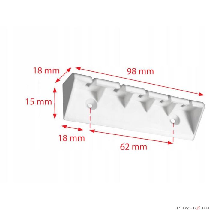 Uscator rufe de tavan 5x160 cm Sepio