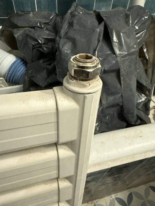 Calorifer alb prosopar pentru baie radiator