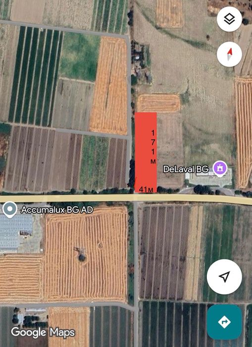 Продавам УПИ 7000кв.м на 6км от Пловдив