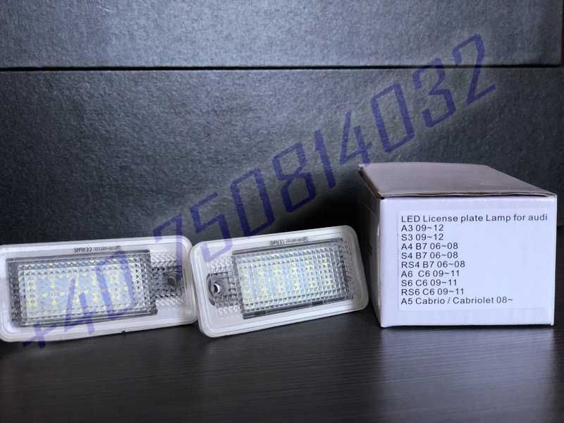 Lampi Numar LED leduri Canbus număre înmatriculare AUDI A3 A4 A6