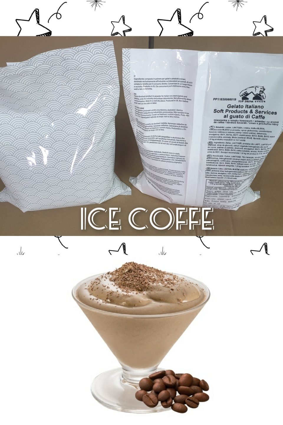 Crema rece de cafea / ICE COFFE / cafea înghețată / Crema Frappe/Shake