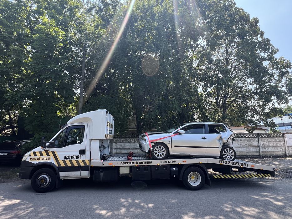 Tractări auto NON STOP – mașini de lux, dube, bărci, mașini avariate
