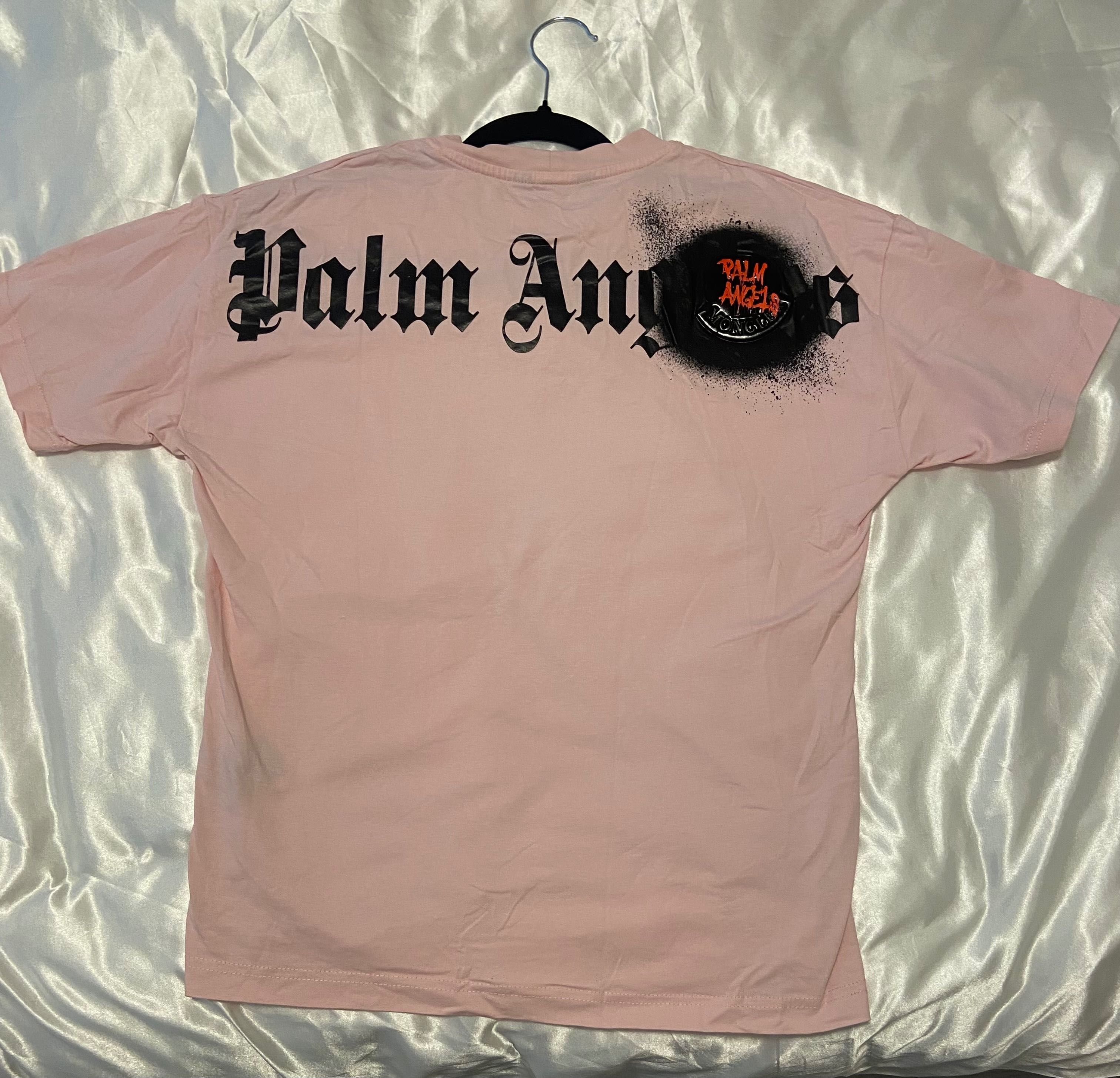 Розова тениска на Palms Angels