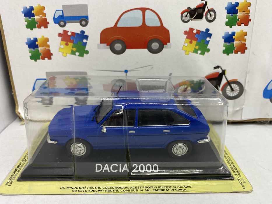 DACIA 2000 machetă auto scara 1:43(10 cm) Deagostini Masini de Legenda