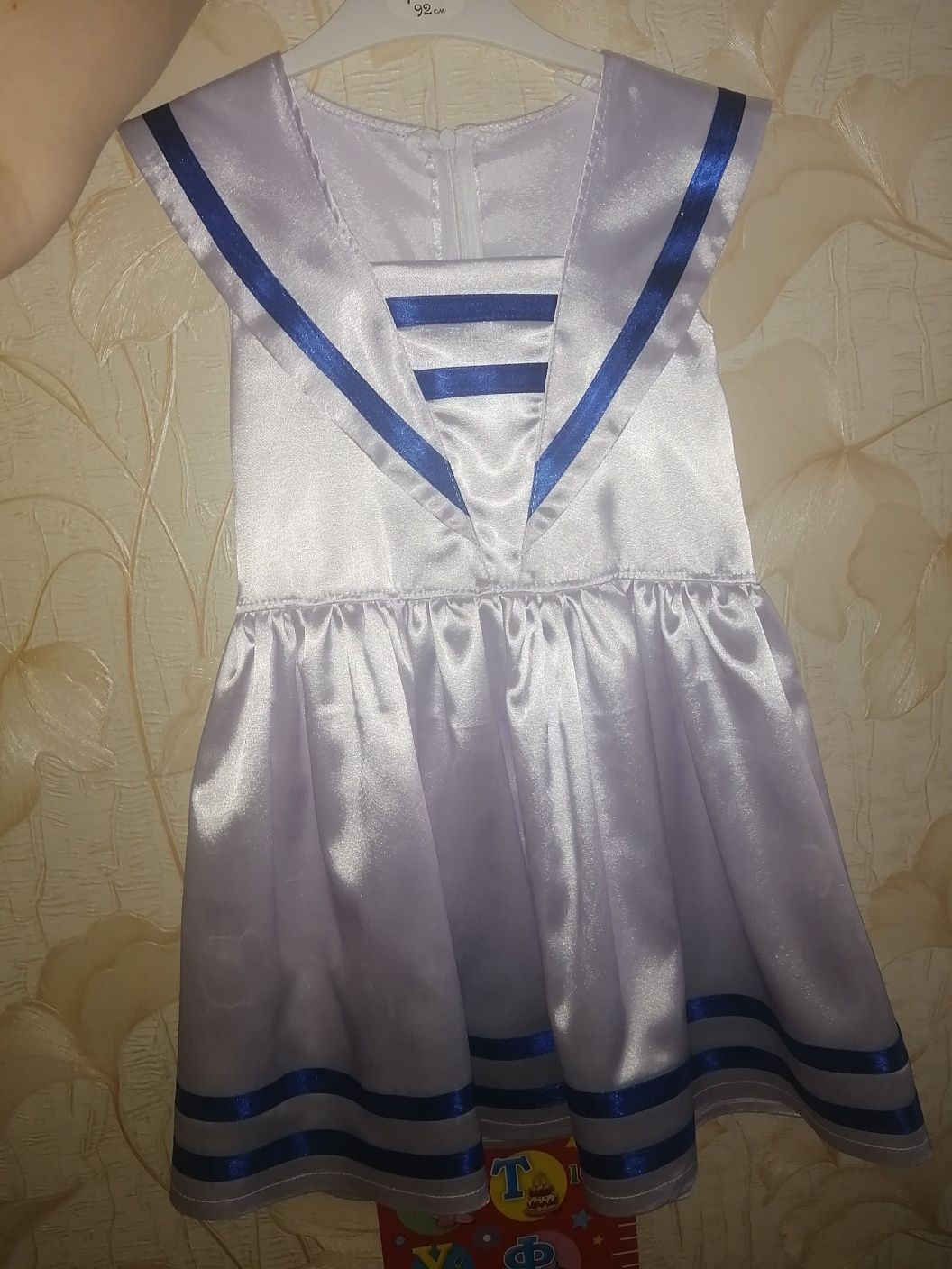 Платье моряки для девочки