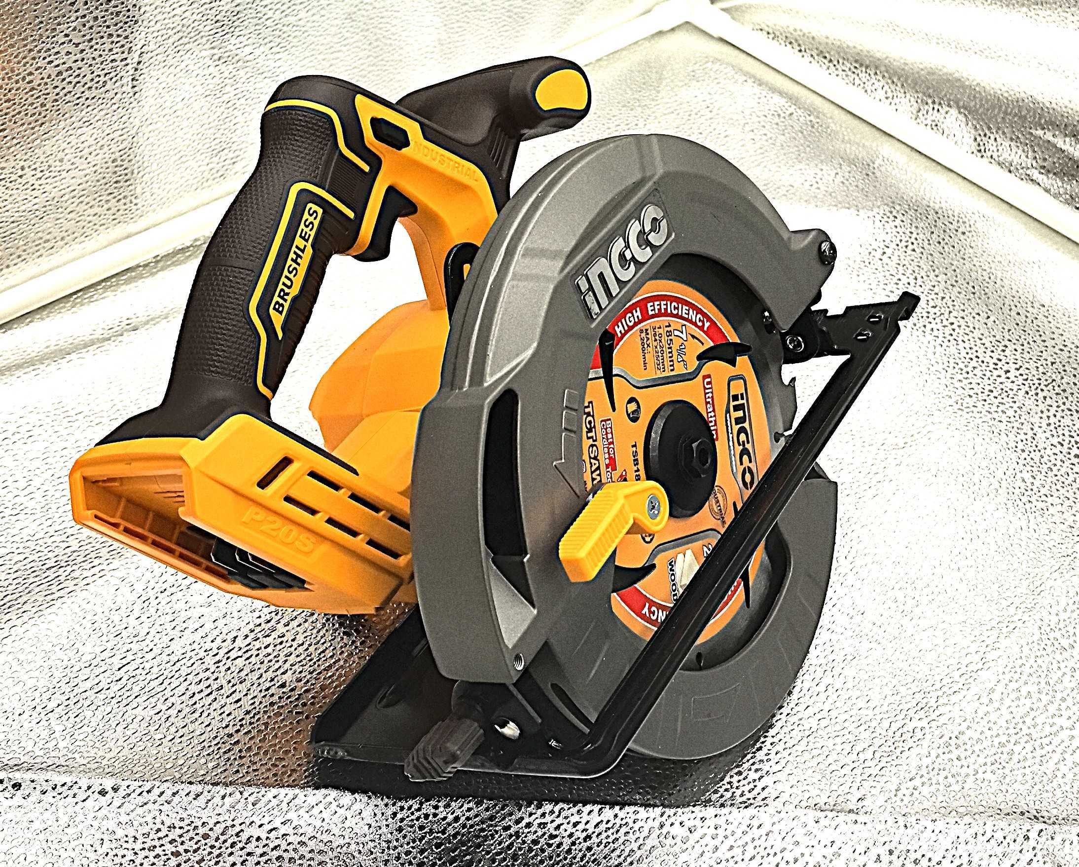 Fierastrau Circular 20V 185mm, Motor Fara Perii