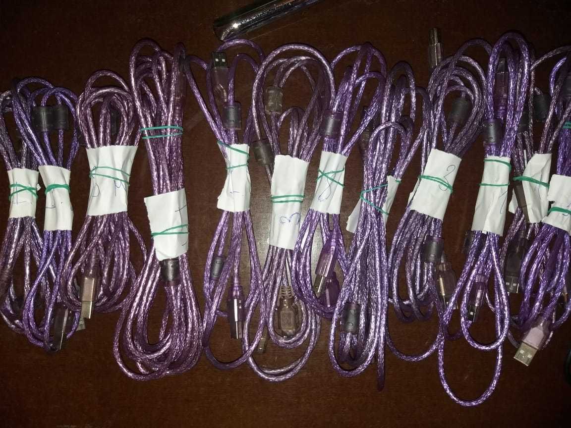 Кабель – шнуры- провод  USB 2.0. тип A-B   принтер \ксерокс\копир