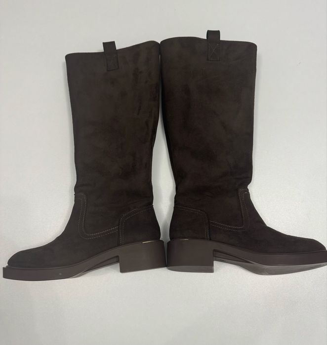 Cizme lungi maro Trendyol