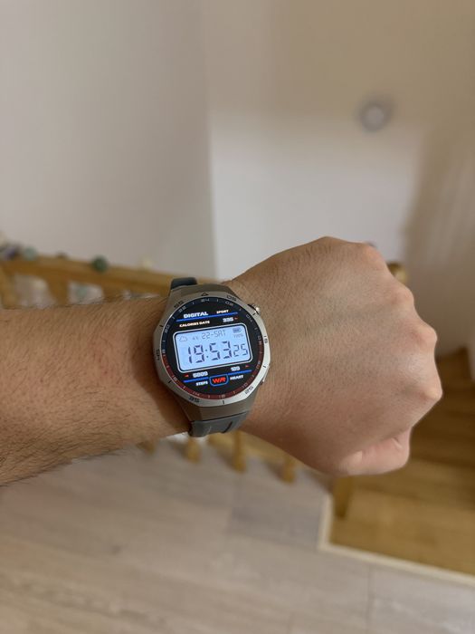 Smartwatch Huawei Watch GT 5 Pro, 46MM, Titanium Case, Titanium Strap