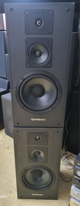 Boxe superbe 3 căi  Quadral Quintas 135,Heco Psm 1000 mk2