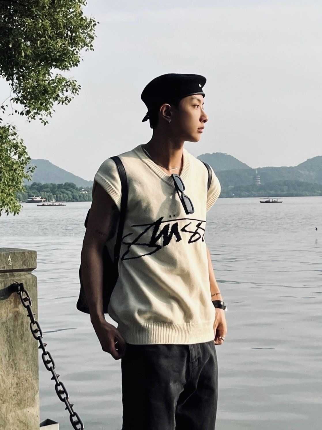 Жилетка Stussy 100% хлопок
