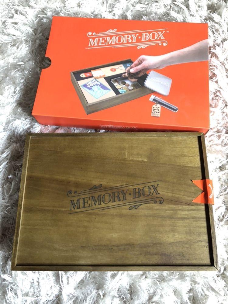 Memory Box cutie pentru amintiri din calatorii