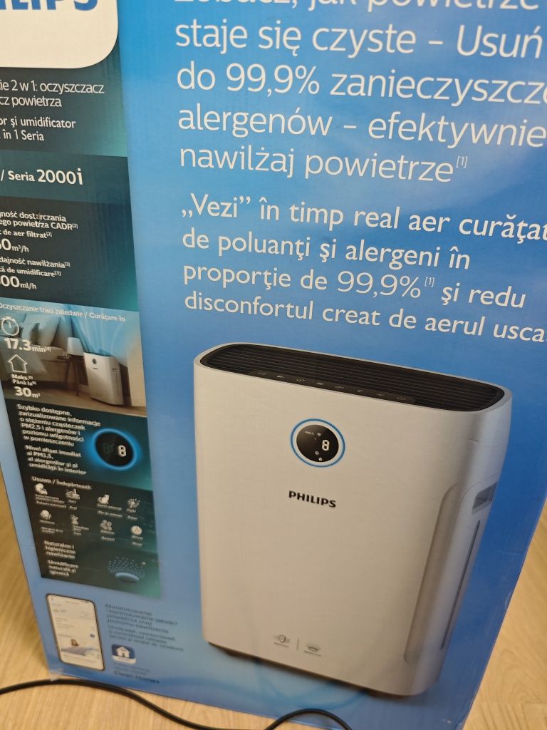Пречиствател и овлажнител на въздух на Philips